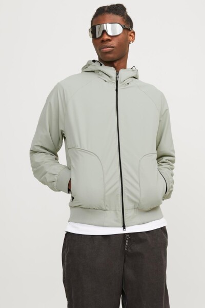 Campera Bomber Track Desert Sage