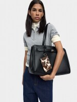 Bolso Para Portátil Con Textura negro