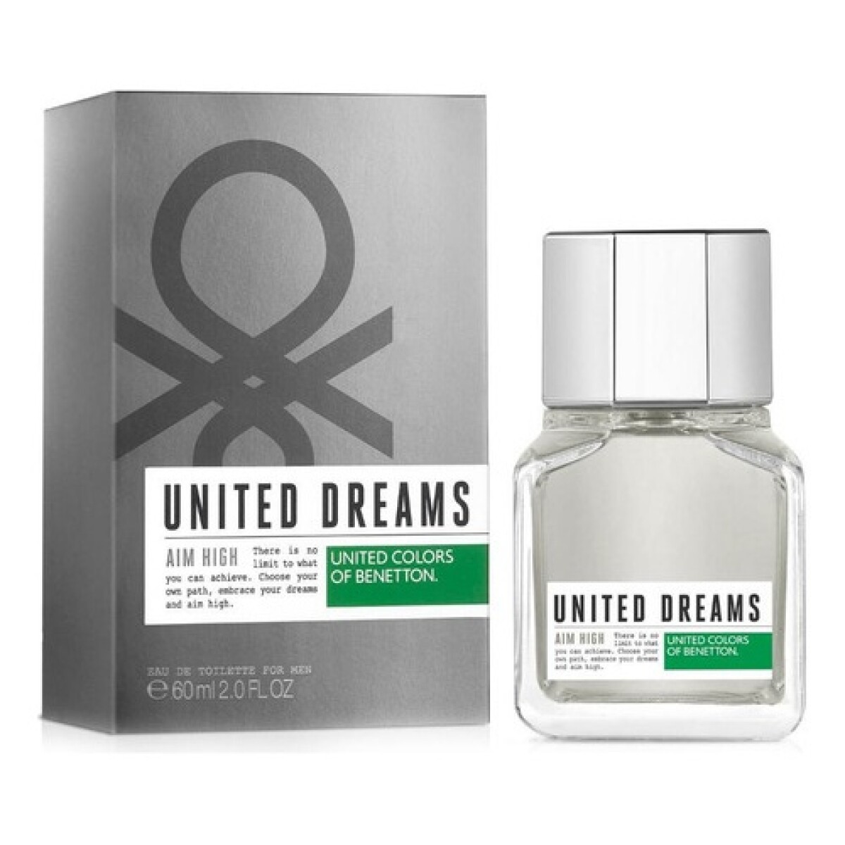 Perfume Benetton United Dreams Aim High Men EDT 60ml Original 