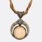 Collar Luna Mujer Varios Colores Beige