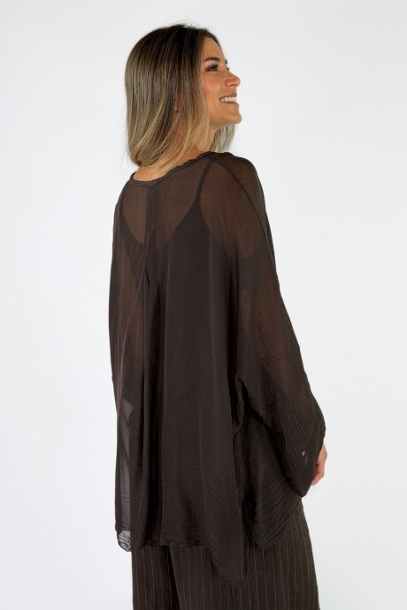 CAMISA MANUS Chocolate