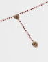 Collares Largos Con corazón Collar Largo Con Corazones - Dorado