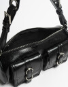 City Cartera City Hebillas - Negro