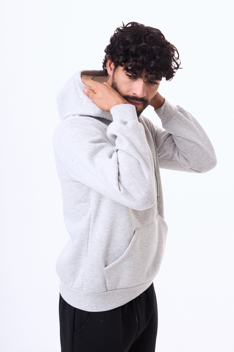 Buzo felpa Junin Gris