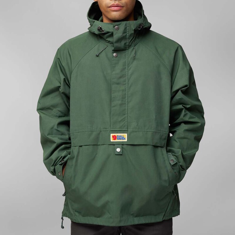 Casaca Fjallraven Vardag Anorak M Hombre Dark Navy-maroon