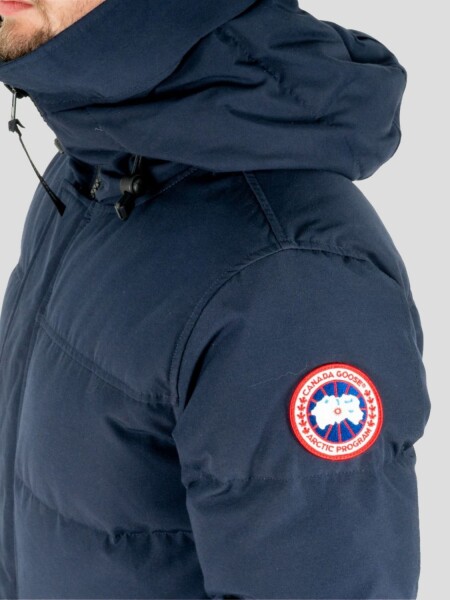 Canada Goose -Chaqueta de poliéster con capucha, MacMillan Parka Azul