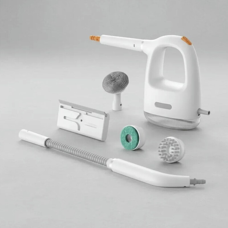 Limpiador a Vapor De Mano Deerma Modelo ZQ01 1300W Blanco