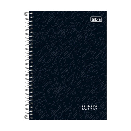Cuadernola Tilibra Lunix 80 Hojas Negro
