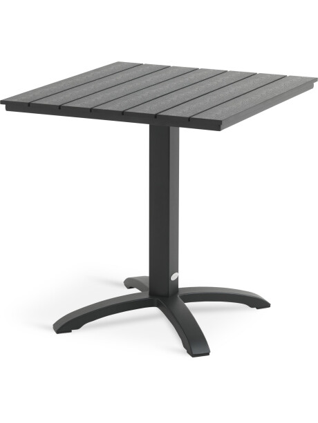 Mesa de balcón HOBRO A70xL70 negro Mesa de balcón HOBRO A70xL70 negro