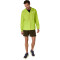 Casaca Running Silver Hombre Neon Lime