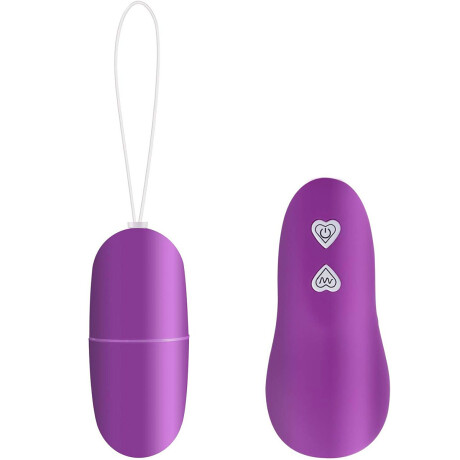 Huevo Vibrador Con Control Remoto Violeta