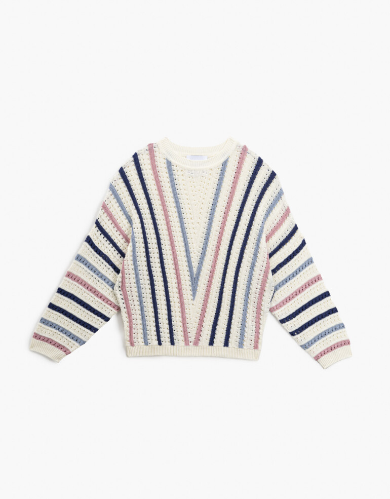 Knitwear Sweaters Sweater Rayado - Combinacion Multicolor