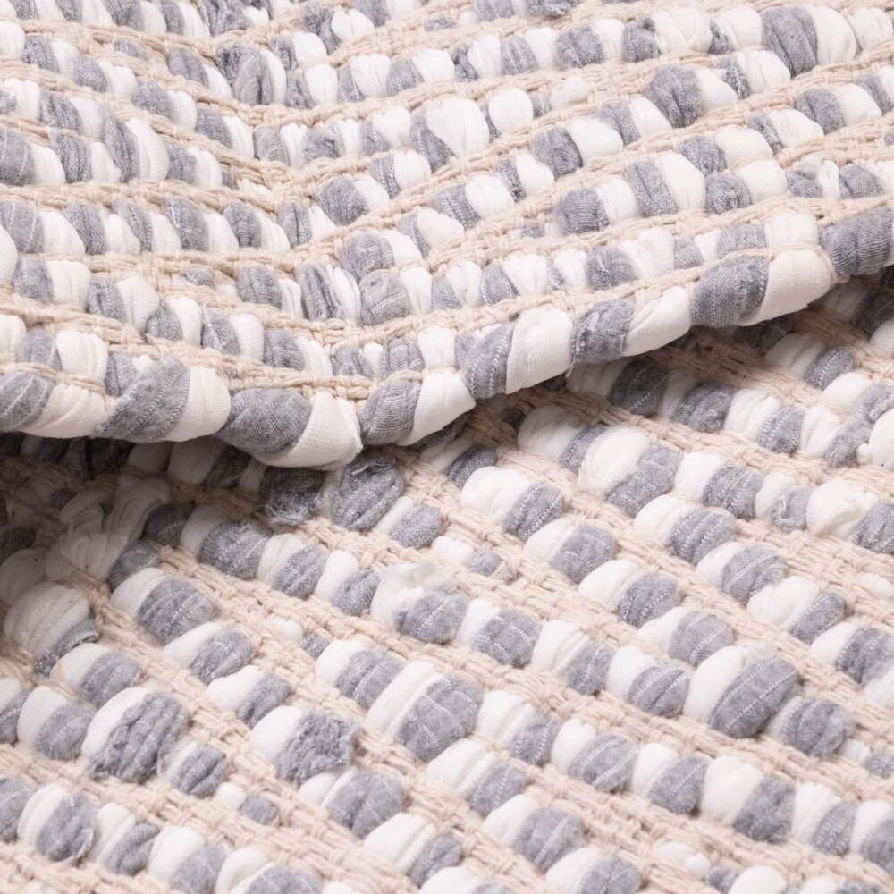 ALFOMBRA ALGODON GRIS MANDEL