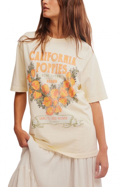 Remera Harvest Amarillo