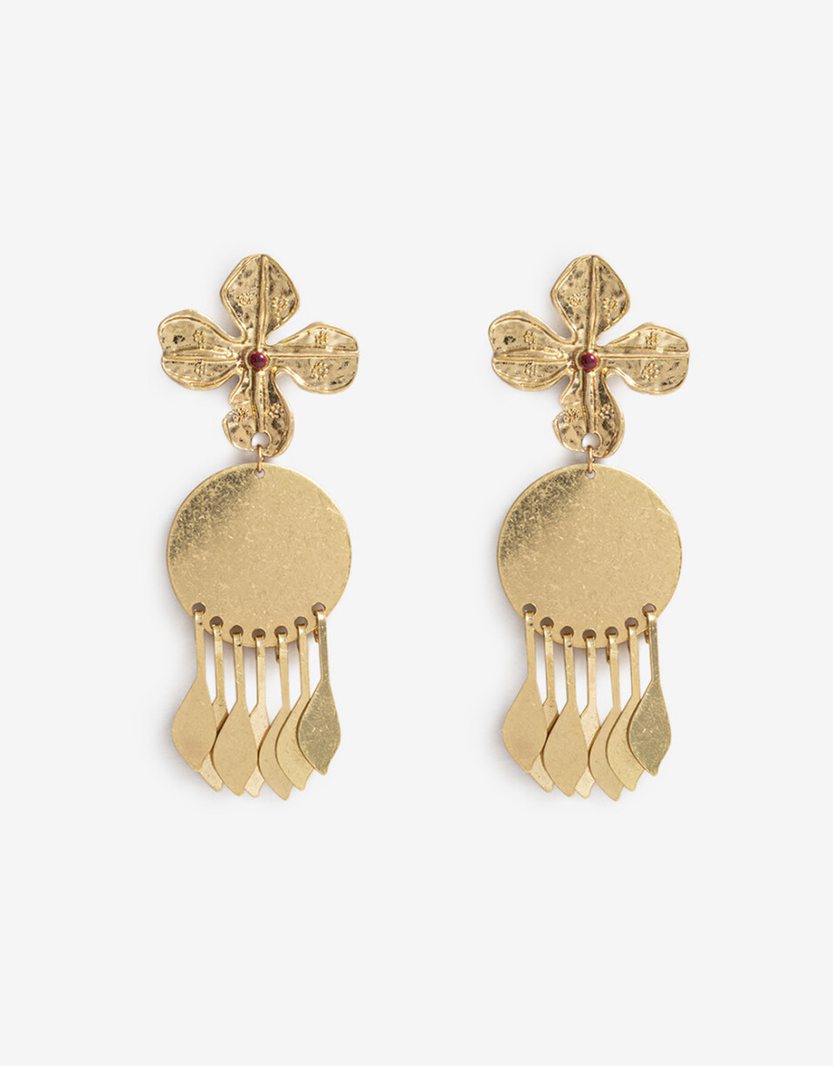 Aros Largos Floral 