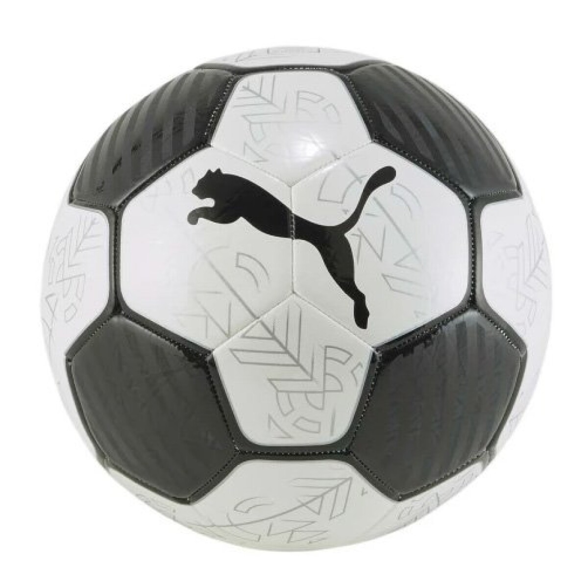 Pelota Puma Big Cat - Blanco - Negro - Plateado 