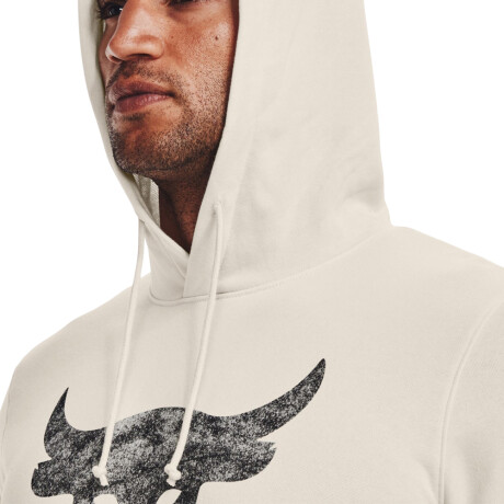 BUZO UNDER ARMOUR PROJECT ROCK TERRY Beige