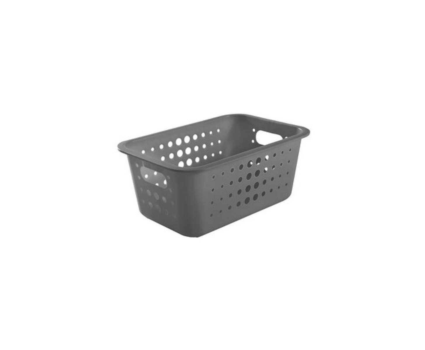 Cesto Caja Organizadora De Plástico Baja 29x19x12cm Ou 