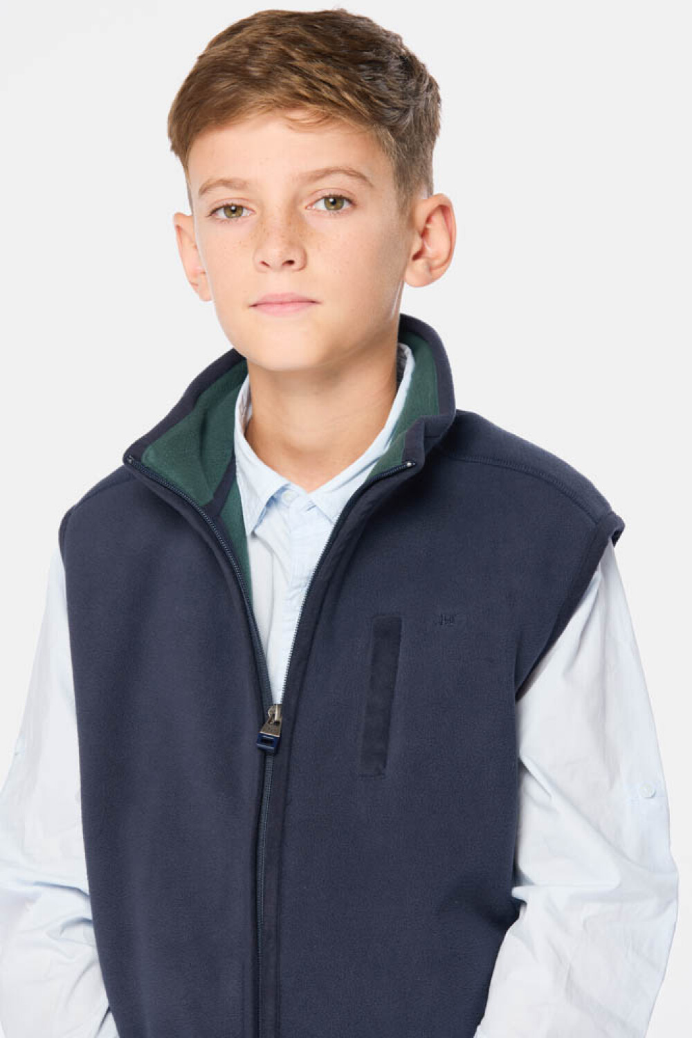 CHALECO POLAR Azul