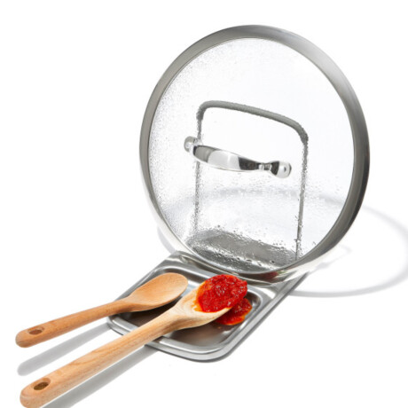 Soporte OXO apoya Cuchara y Tapas Acero Inoxidable