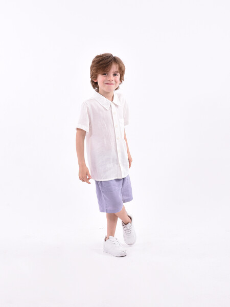 CAMISA DAMIÁN OFF WHITE