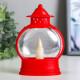 Farol Led Ovalado con Luz Rojo