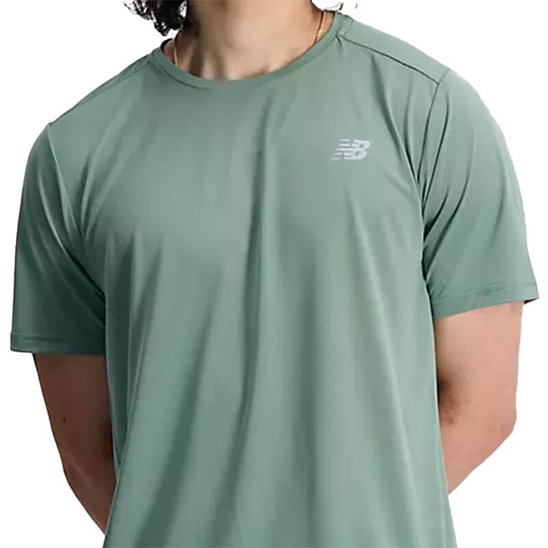 Remera New Balance Sleeve Verde