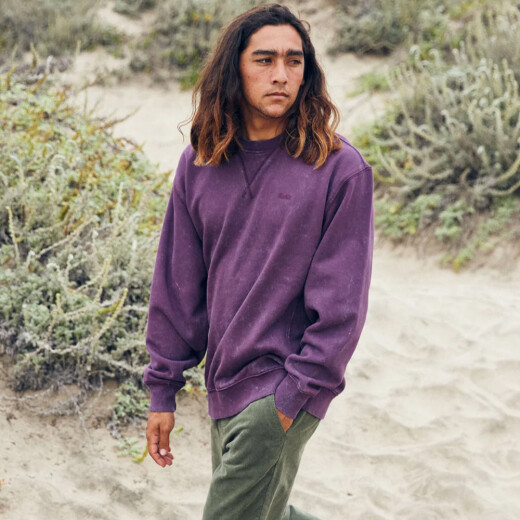 Buzo Katin Embroidered Crewneck Violeta Buzo Katin Embroidered Crewneck Violeta