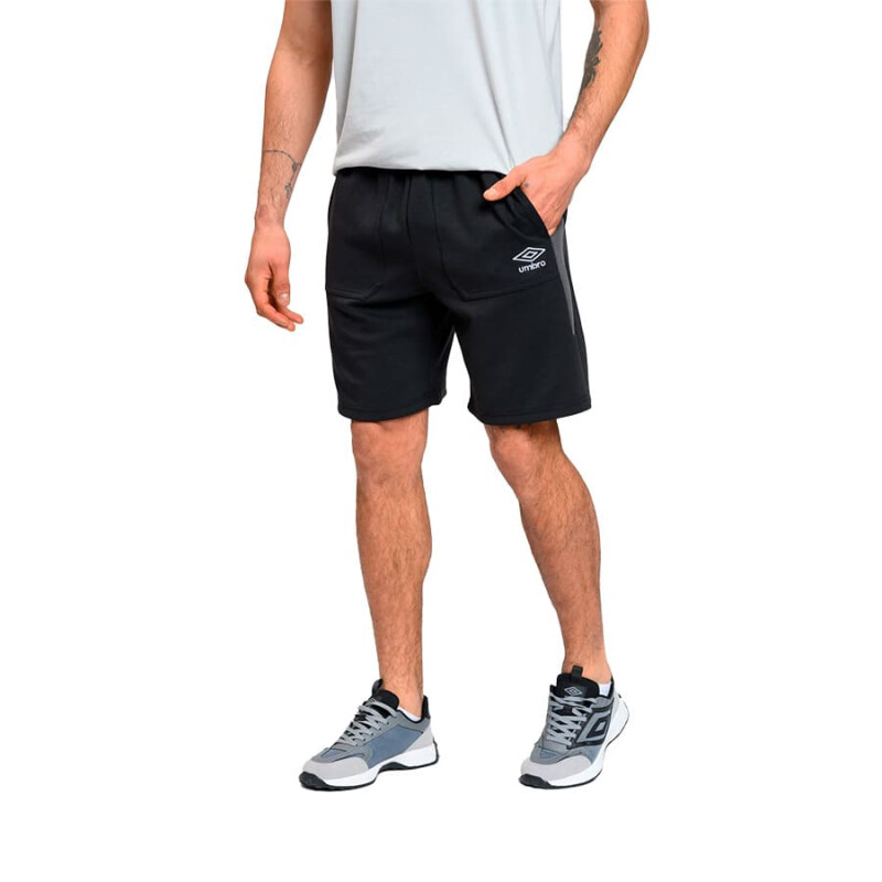 Short Umbro Side de Hombre - 20106260 Negro