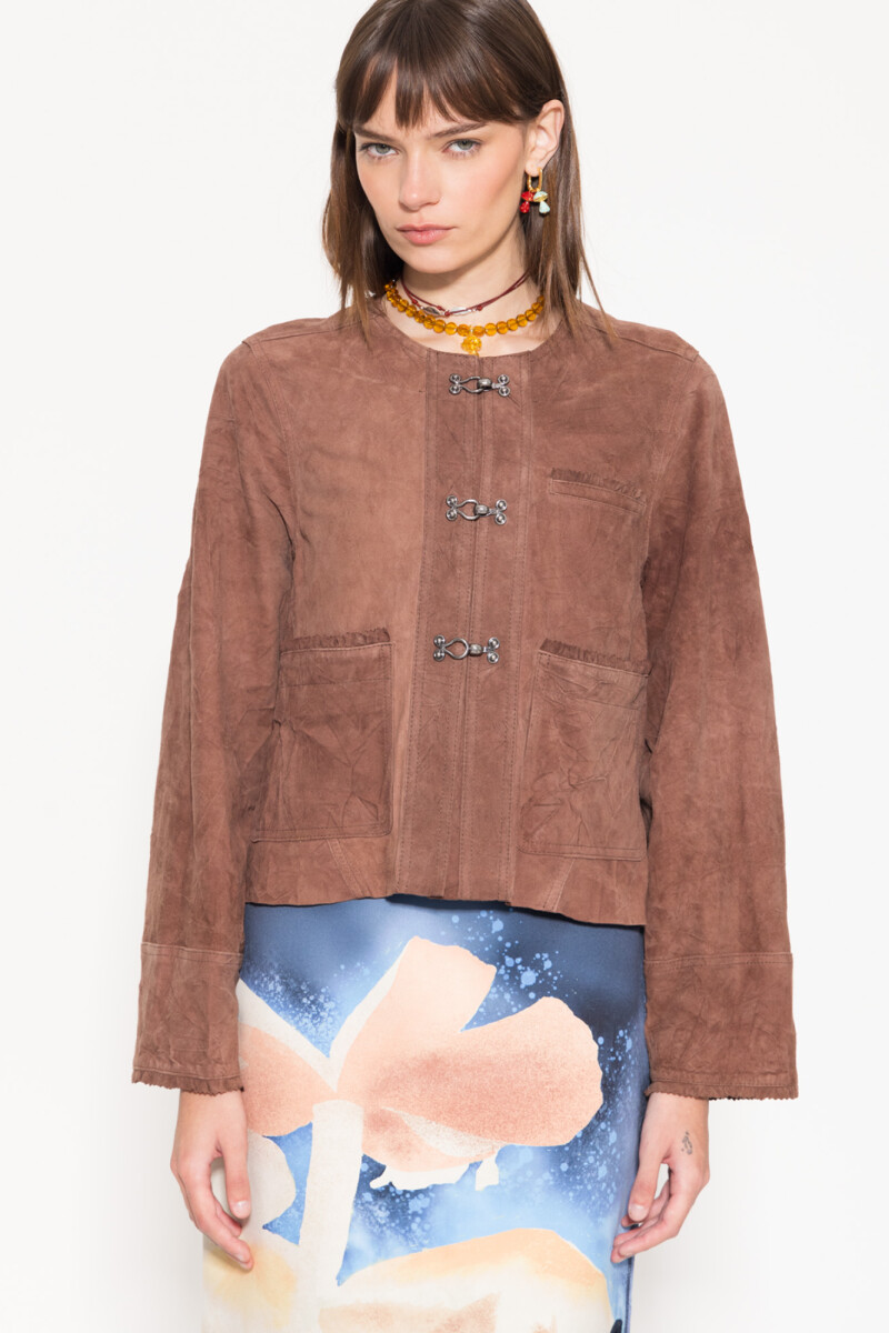 CHAQUETA JANE Chocolate