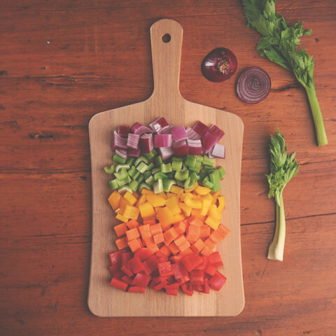 Tabla con mango, línea DELICATE -TRAMONTINA TB1503