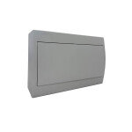 Tablero de exterior 12 módulos con puerta blanca CAJ00062