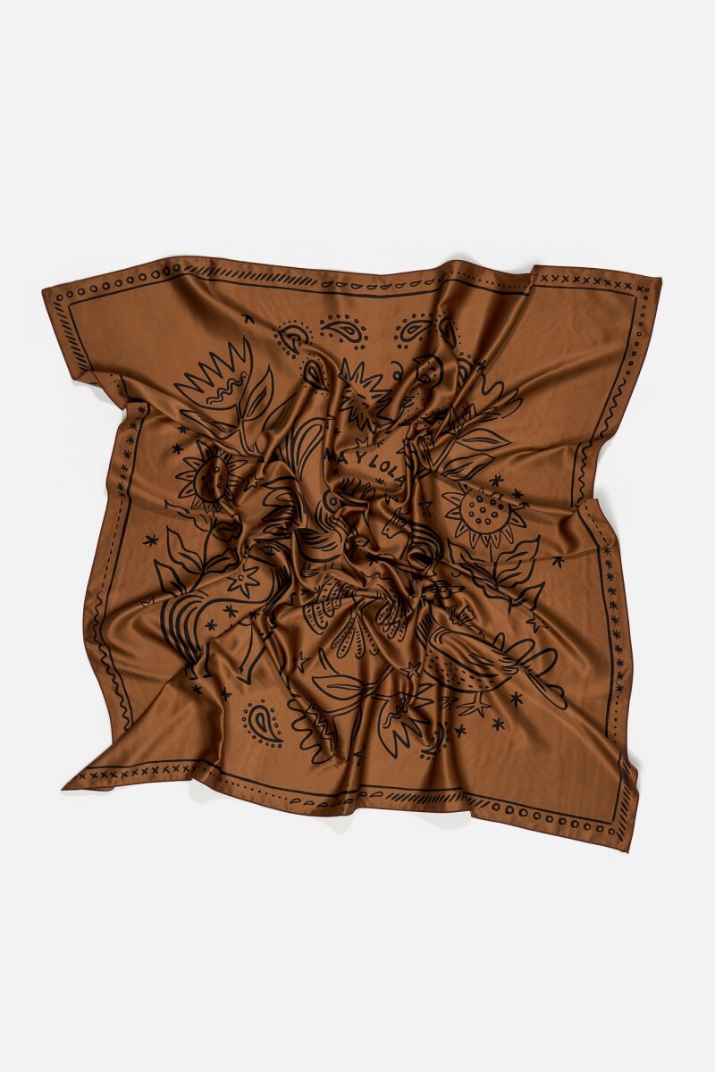 PAÑUELO Marron