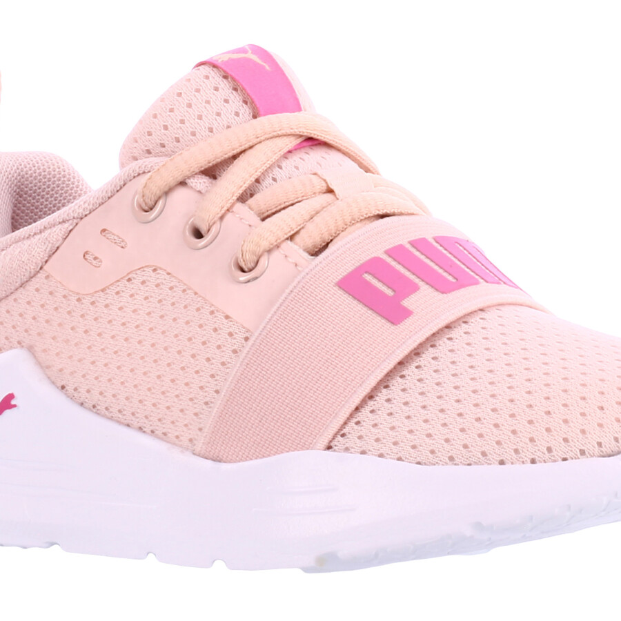 Championes Infantiles Puma Wired Run PS Jrs Rosa - Violeta Malva