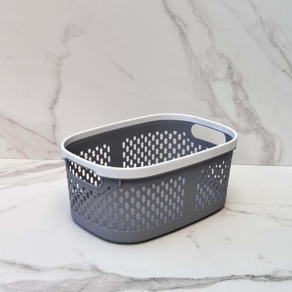 Canasto Organizador Polipropileno Alto 13cm x Ancho 20cm x Largo 30cm 