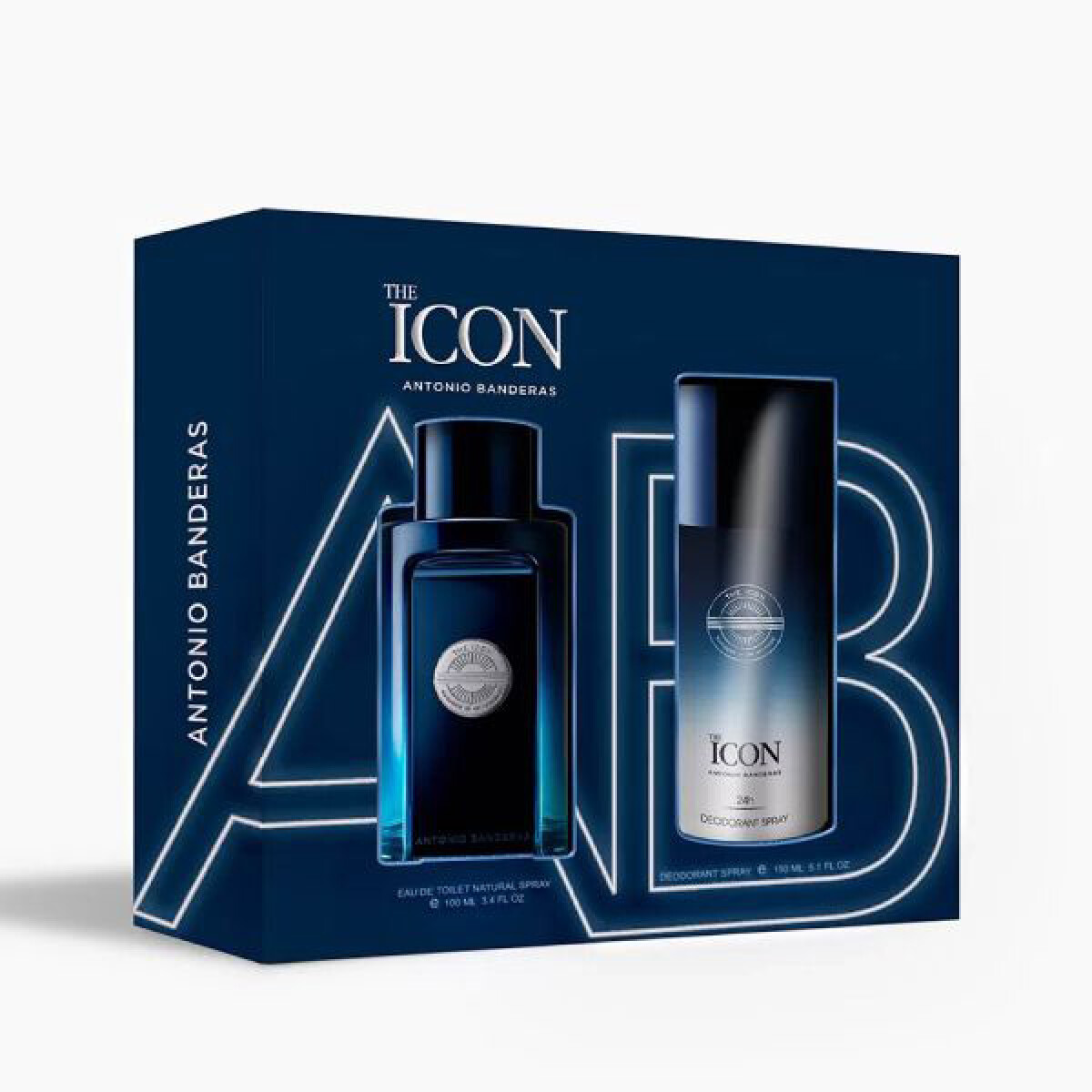 Perfume Cofre Antonio Banderas The Icon 100ml+ Deo 150 21 X 2 Un 