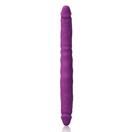 Doble Dildo Realístico Colours 30 cm Violeta