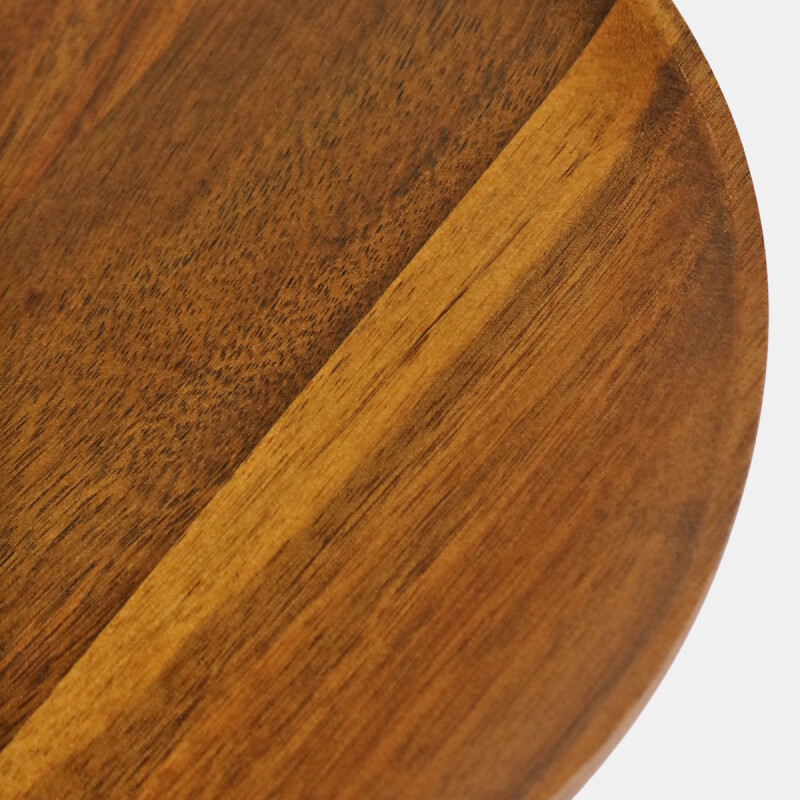 BANDEJA RED MADERA C/BASE 21.5X9.5CM Unica