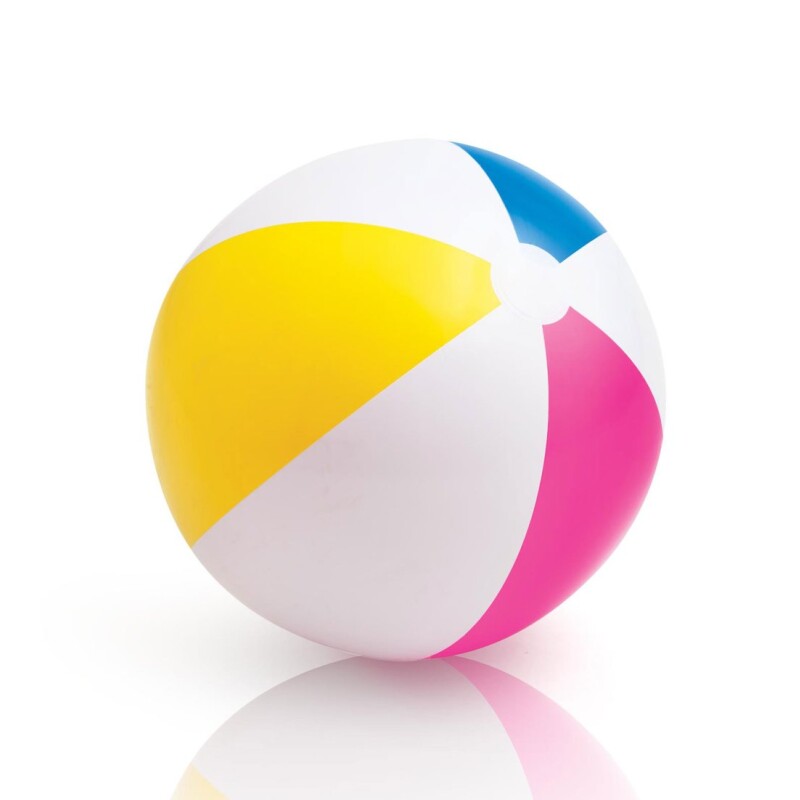 INTEX PELOTA DE PLAYA PANELES COLORES BRILLANTES PARA PLAYA - PISCINA 61 CMS Intex Pelota De Playa Paneles Colores Brillantes Para Playa - Piscina 61 Cms