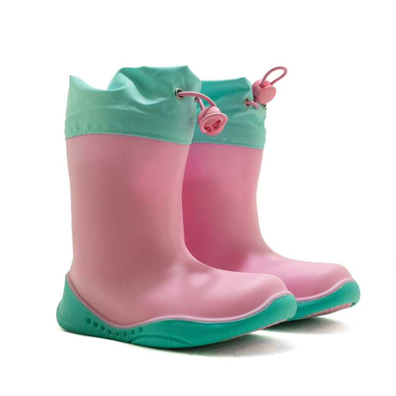 Botas de Lluvia Active de Niños - HQ-1906 Rosado-azul