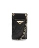 PORTA CELULAR EN CUERO NEGRO Negro