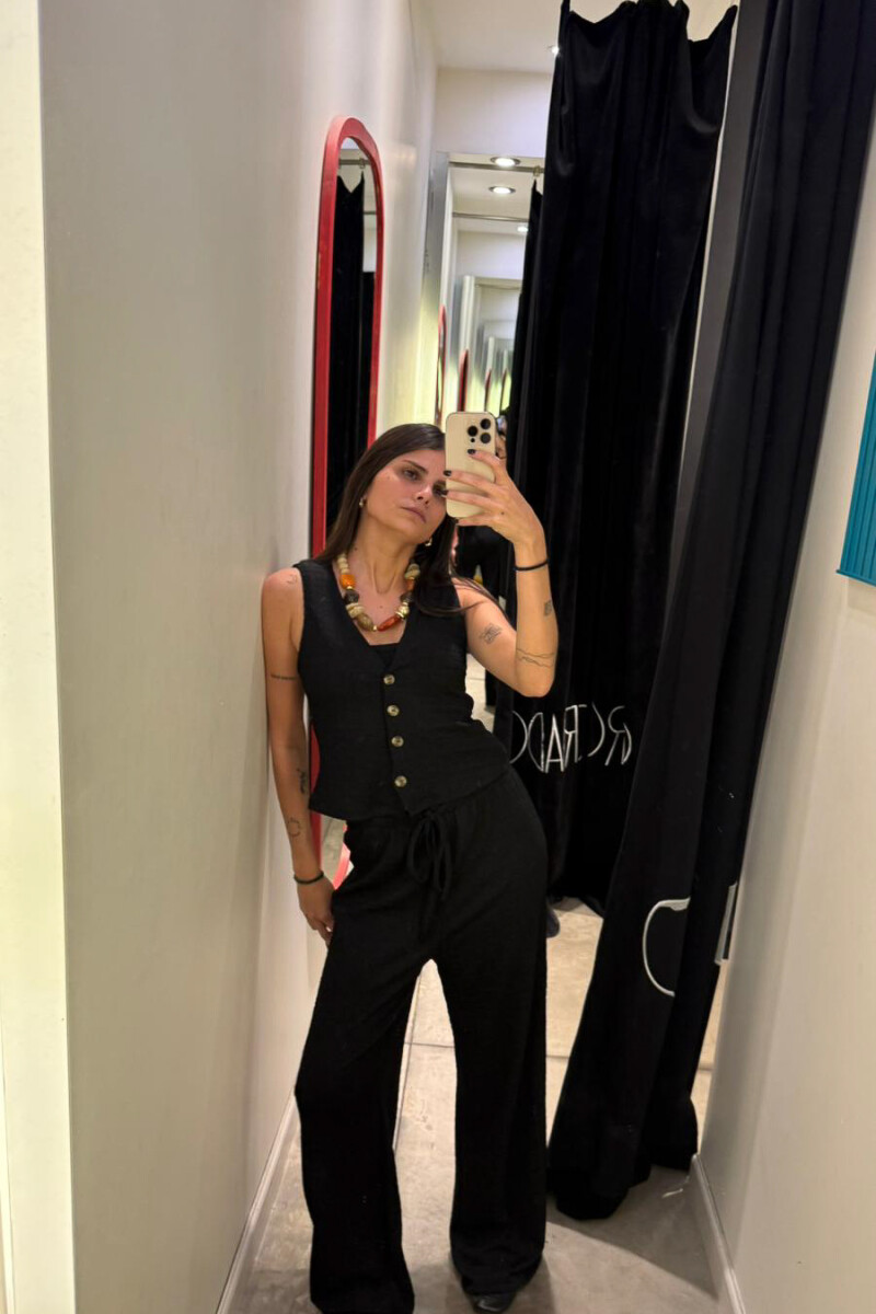 Chaleco Lato NEGRO