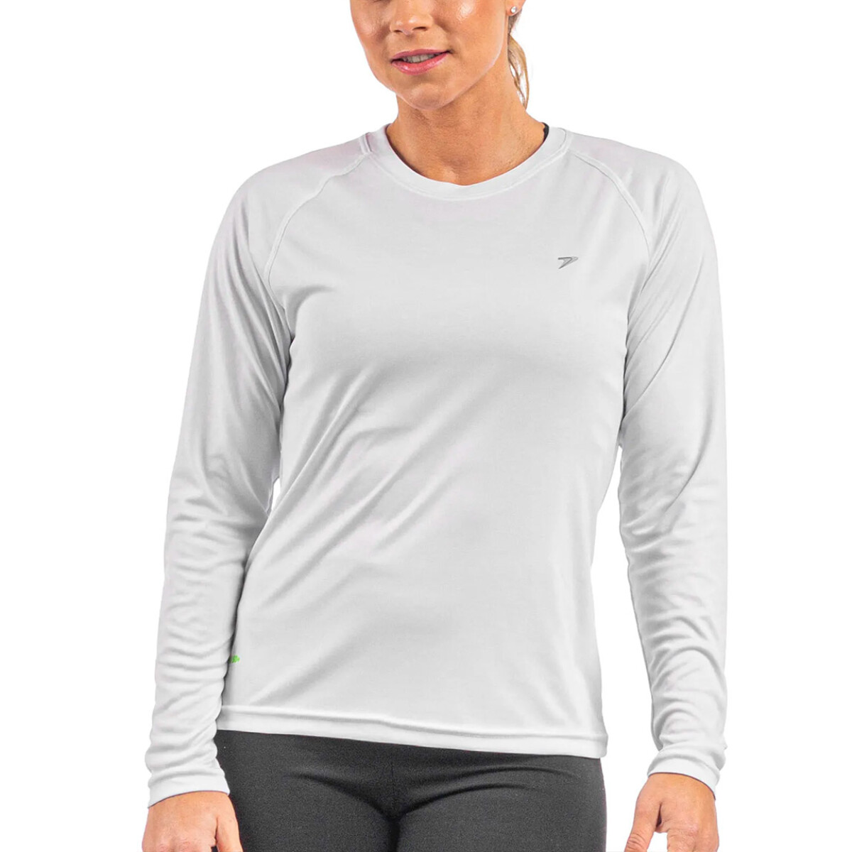 Remera Mujer Proteccion Uv50+ Poker - Blanco 