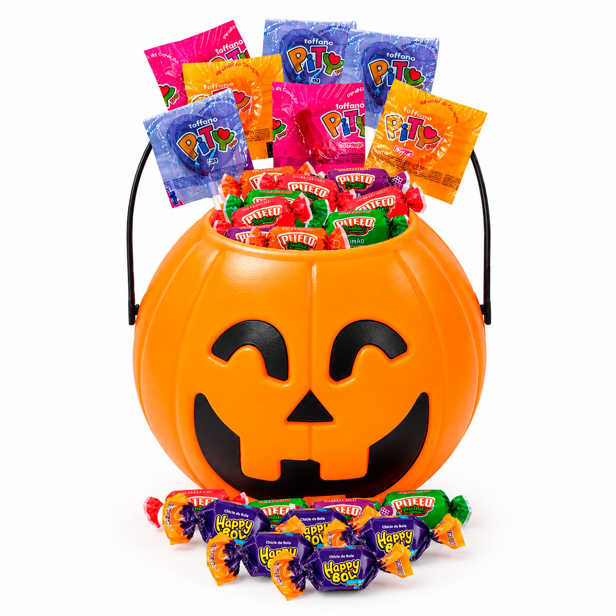 OFERTA CALABAZA HALLOWEEN GRANDE C/GOLOSINAS 