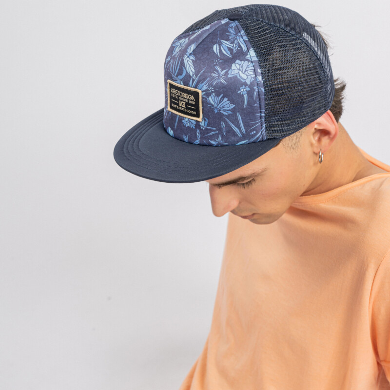 Gorro KristoBelga Bendi Azul Marino - Negro