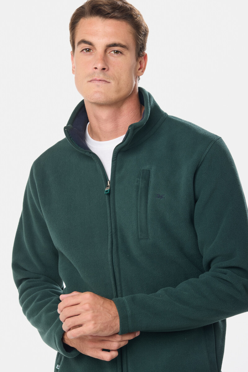 CAMPERA POLAR DE ABRIGO - Verde 