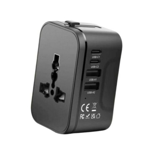 ADAPTADOR INTERNACIONAL DE VIAJE EUROAM./ARG./BR. NG. 2USB C +2USB A ADAPTADOR INTERNACIONAL DE VIAJE EUROAM./ARG./BR. NG. 2USB C +2USB A