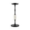 PORTA VELA METAL NEGRO C/DET GDE Unica