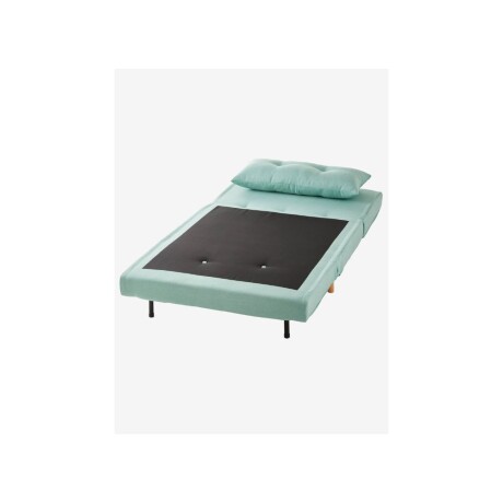 Sillon cama Trifold 1 cuerpo Verde claro
