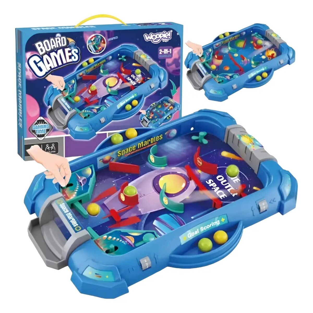 Juego de Mesa Flipper Pinball del Espacio 
